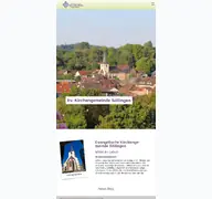 Kleine Seitenvorschau von ev-kirche-soellingen.de