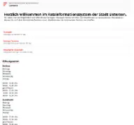 Kleine Seitenvorschau von ratsinfo.uetersen.de