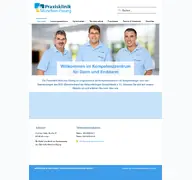 Kleine Seitenvorschau von praxisklinikmuenchen.de