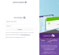Kleine Seitenvorschau von login.termine-e.de