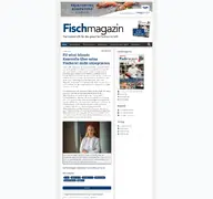 Kleine Seitenvorschau von fischmagazin.de