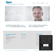Kleine Seitenvorschau von praxis-stern.de