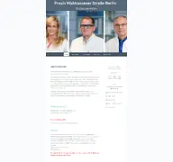 Kleine Seitenvorschau von praxiswaldsassenerstrasse.de