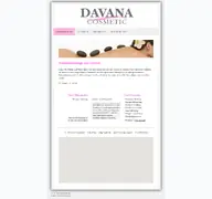 Kleine Seitenvorschau von davana-cosmetic.de
