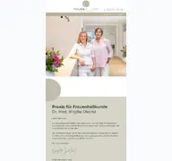 Kleine Seitenvorschau von frauenheilkunde-dietzel.de