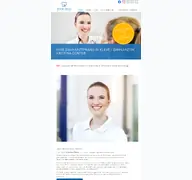 Kleine Seitenvorschau von zahnarzt-kleve.de
