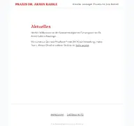 Kleine Seitenvorschau von praxisraible.de