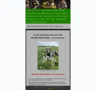 Kleine Seitenvorschau von irishwolfhound.de