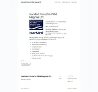 Kleine Seitenvorschau von isarmed.de