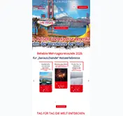 Kleine Seitenvorschau von rausch-reisen.de