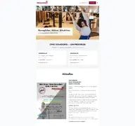 Kleine Seitenvorschau von fitnesscenter-hofgeismar.de
