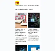 Kleine Seitenvorschau von fritzboxes.de