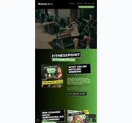 Kleine Seitenvorschau von fitnesspoint-studios.de