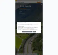 Kleine Seitenvorschau von asfinag.at