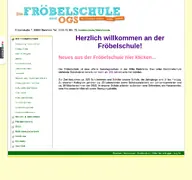Kleine Seitenvorschau von froebelschule-bielefeld.de