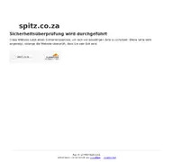 Kleine Seitenvorschau von spitz.co.za