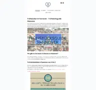 Kleine Seitenvorschau von fruehstuecksguide-hannover.de