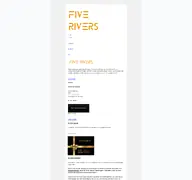 Kleine Seitenvorschau von five-rivers.de