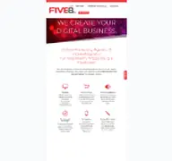 Kleine Seitenvorschau von five8.de