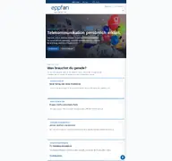Kleine Seitenvorschau von eppfon.de