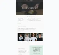 Kleine Seitenvorschau von fivechefs.de