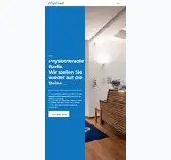 Kleine Seitenvorschau von physioup.de