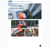 Kleine Seitenvorschau von karriere.ebe-essen.de