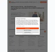 Kleine Seitenvorschau von e-bank.wuestenrot.de