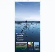 Kleine Seitenvorschau von magazin.sh-tourismus.de
