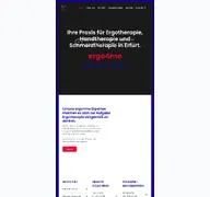 Kleine Seitenvorschau von ergo4me.de