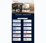 Kleine Seitenvorschau von webportal.transdev.de