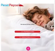 Kleine Seitenvorschau von piesel-piepser.de