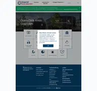 Kleine Seitenvorschau von opendata.kreis-guetersloh.de
