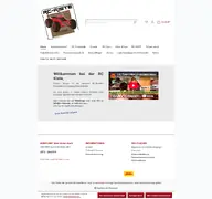 Kleine Seitenvorschau von rc-kiste.de