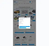 Kleine Seitenvorschau von rc-race-shop.de