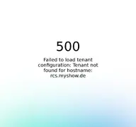 Kleine Seitenvorschau von rcs.myshow.de