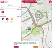 Kleine Seitenvorschau von evag-erfurt-netzplan.de