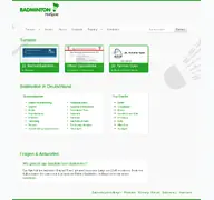 Kleine Seitenvorschau von badminton-hotspots.de