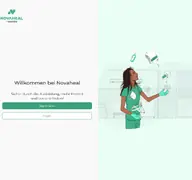Kleine Seitenvorschau von app.novaheal.de