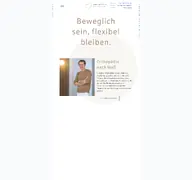 Kleine Seitenvorschau von orthopaedie-scheidt.de