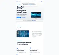 Kleine Seitenvorschau von brightcloud.com