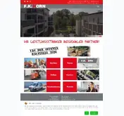 Kleine Seitenvorschau von f-k-horn.de