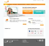 Kleine Seitenvorschau von blogspirit.com
