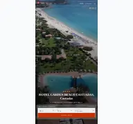 Kleine Seitenvorschau von gardenbeach.resorthotel.de