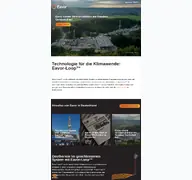 Kleine Seitenvorschau von eavor.de