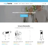 Kleine Seitenvorschau von ergo-home.de