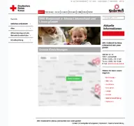 Kleine Seitenvorschau von drk-kinderwelt.de