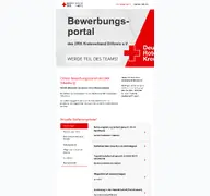 Kleine Seitenvorschau von drk-stellenangebote.de