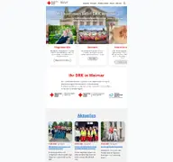 Kleine Seitenvorschau von drk-weimar.de