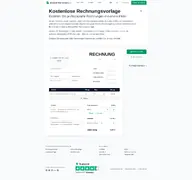 Kleine Seitenvorschau von invoice-generator.com